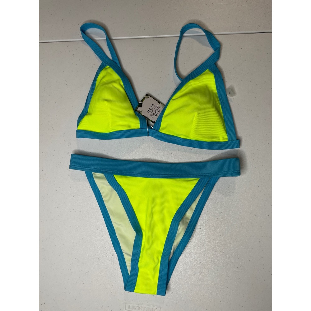 swimall Women's Triangle Bikini Set, M
